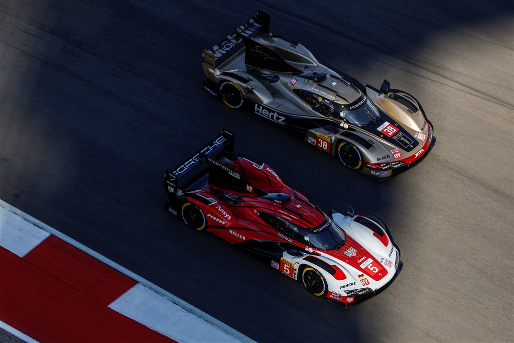 Plastichætte kostede mulighed for topresultat til Michael Christensen i Texas
(Foto: Porsche)